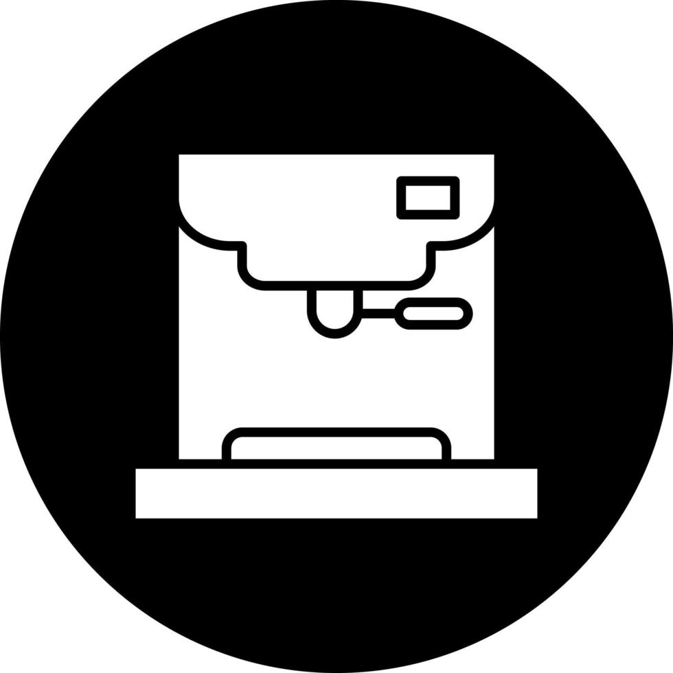 Coffee Maker Vector Icon Style