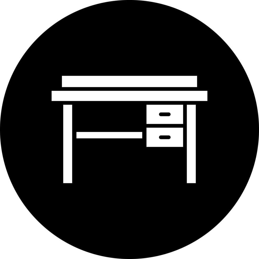 Desk Vector Icon Style