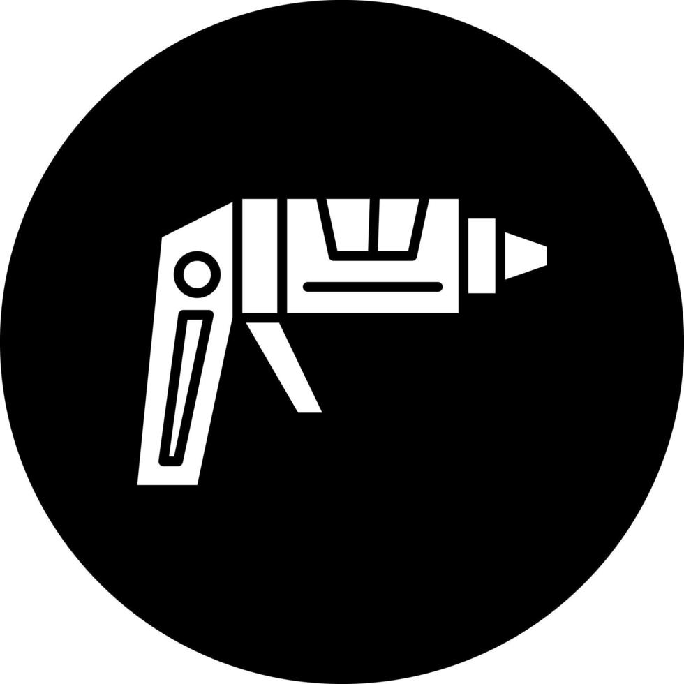 Caulking Gun Vector Icon Style