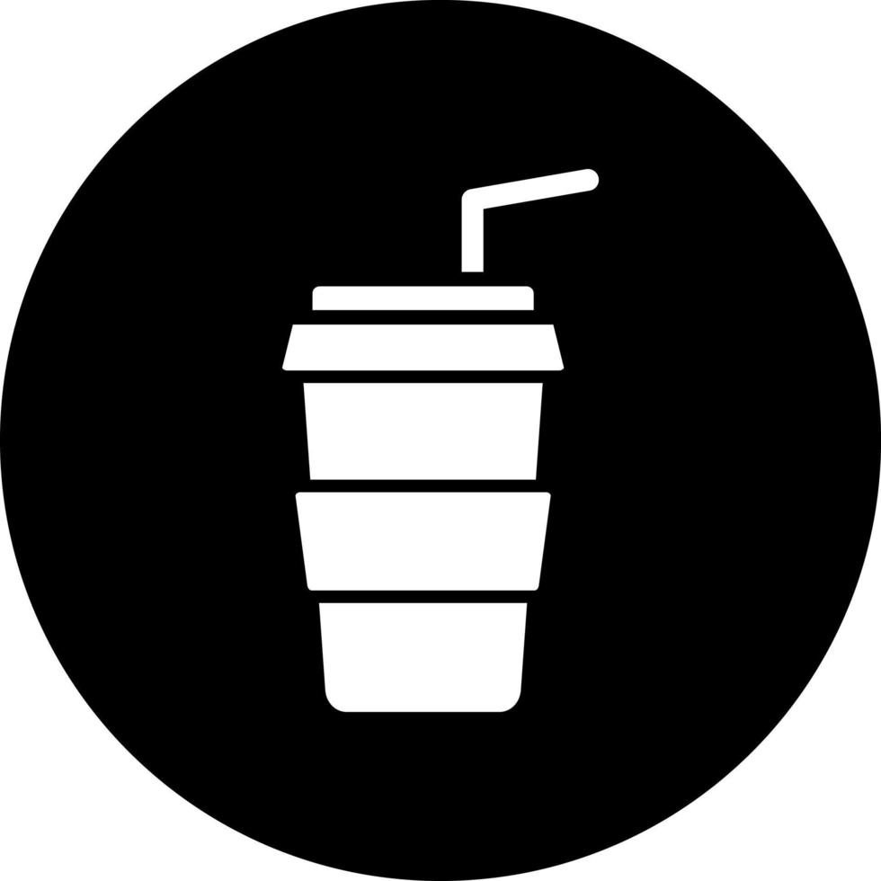 café para llevar vector icono estilo