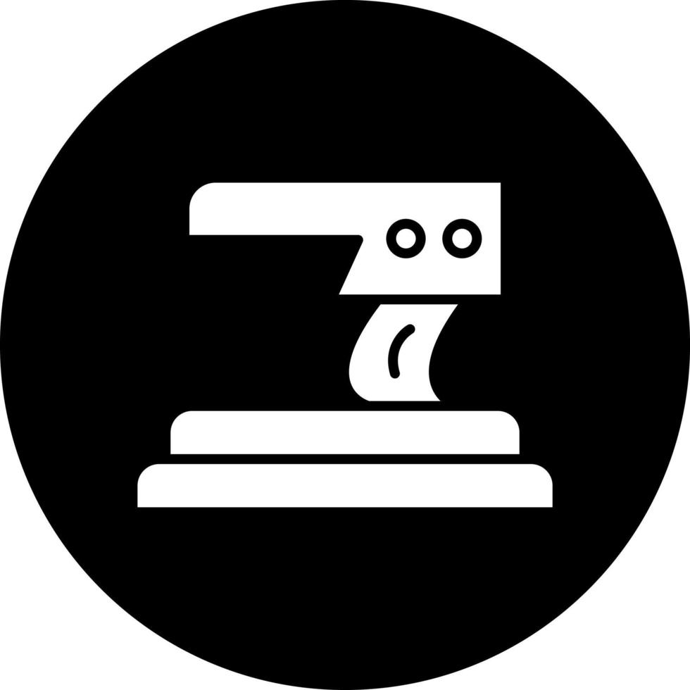 Hole Puncher Vector Icon Style