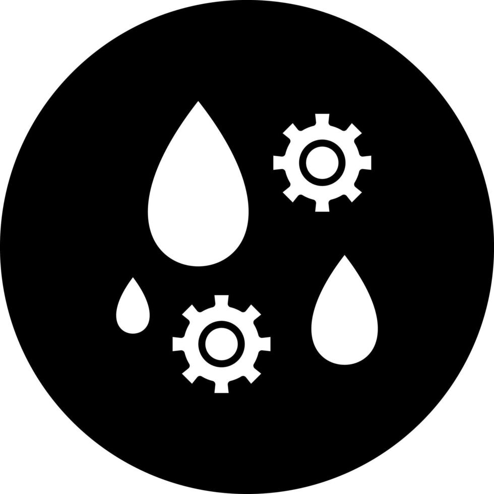 Lubricant Vector Icon Style