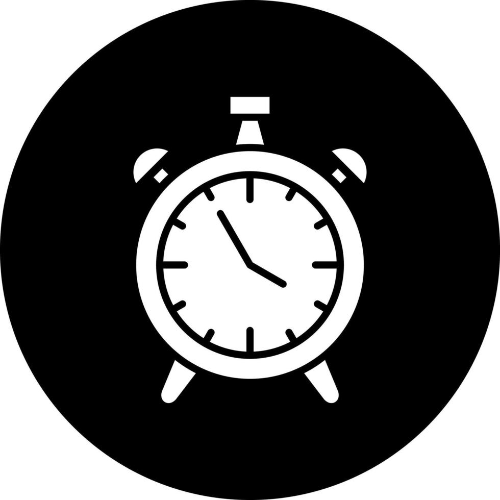 Alarm Clock Vector Icon Style