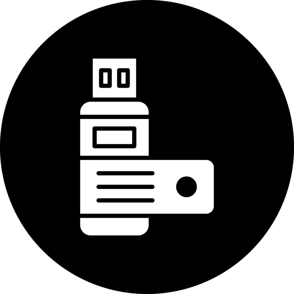 Flash Disk Vector Icon Style