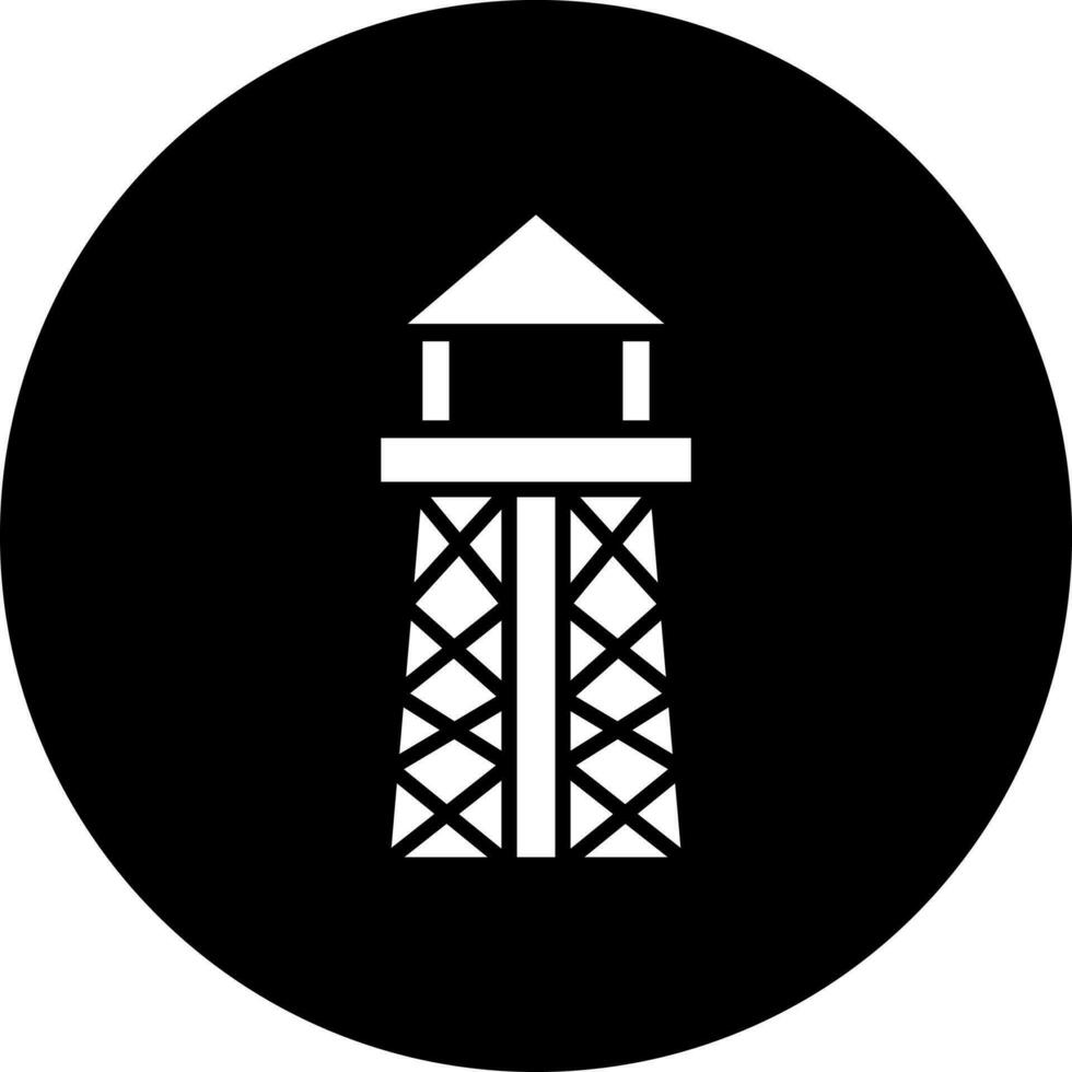 agua torre vector icono estilo