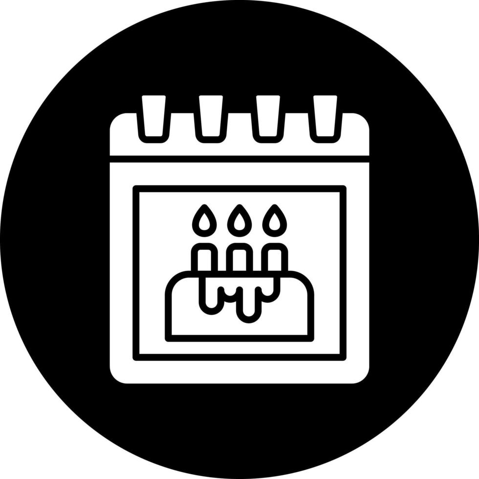Birthday Event Vector Icon Style