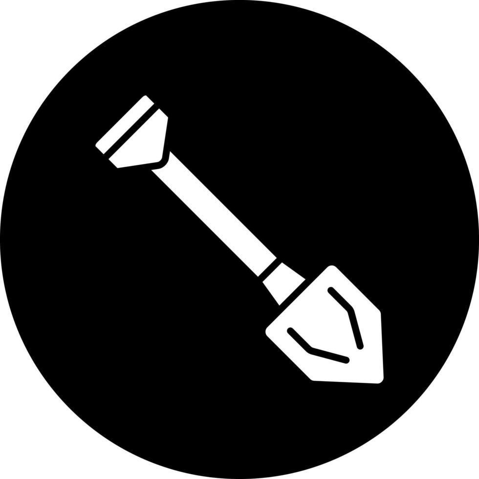 Shovel Vector Icon Style