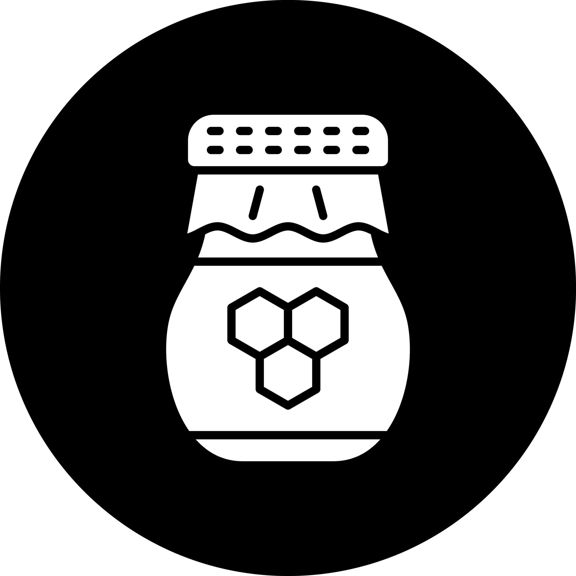 Honey Jar Vector Icon Style 22620869 Vector Art at Vecteezy