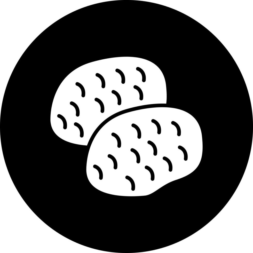 Potatoes Vector Icon Style