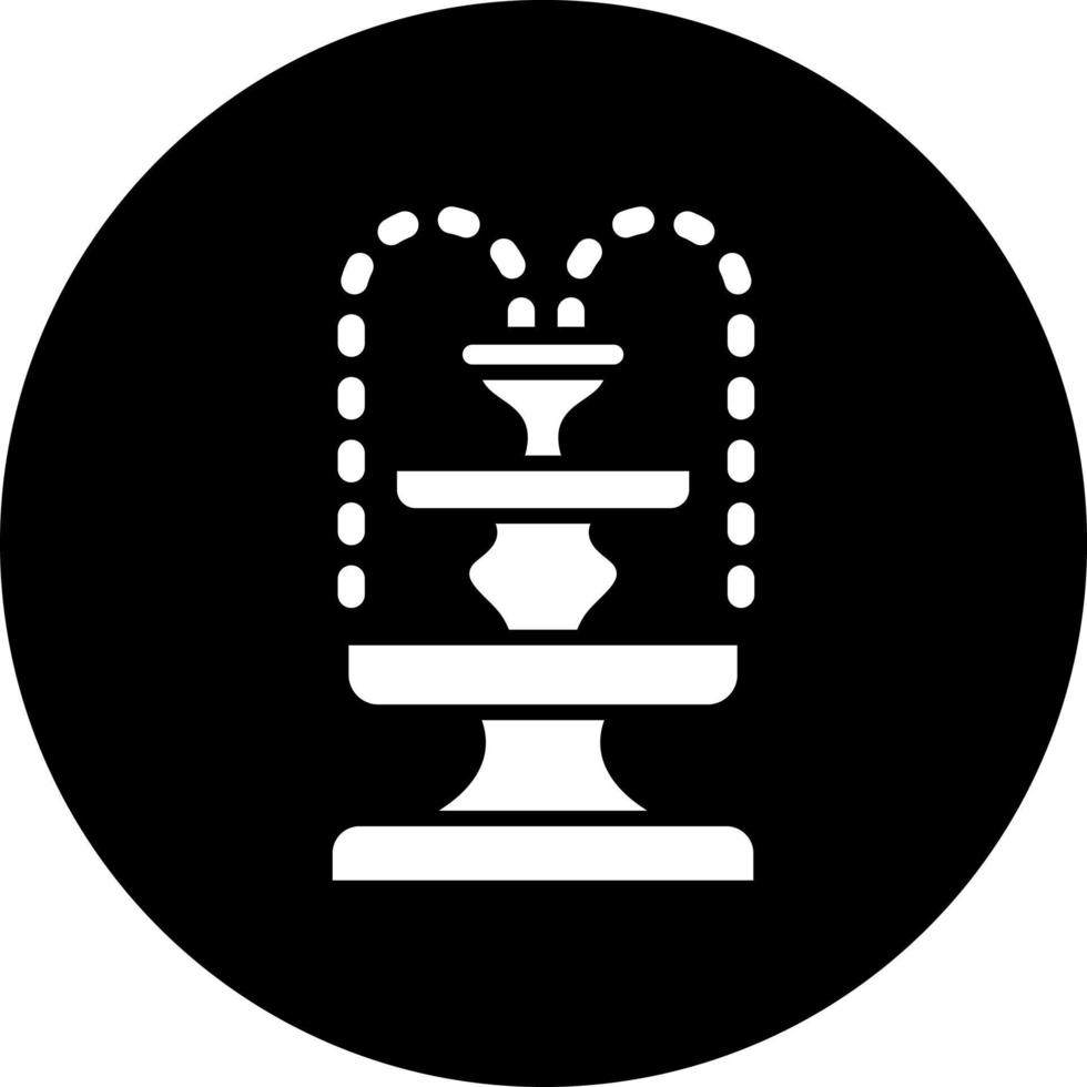 Fountain Vector Icon Style