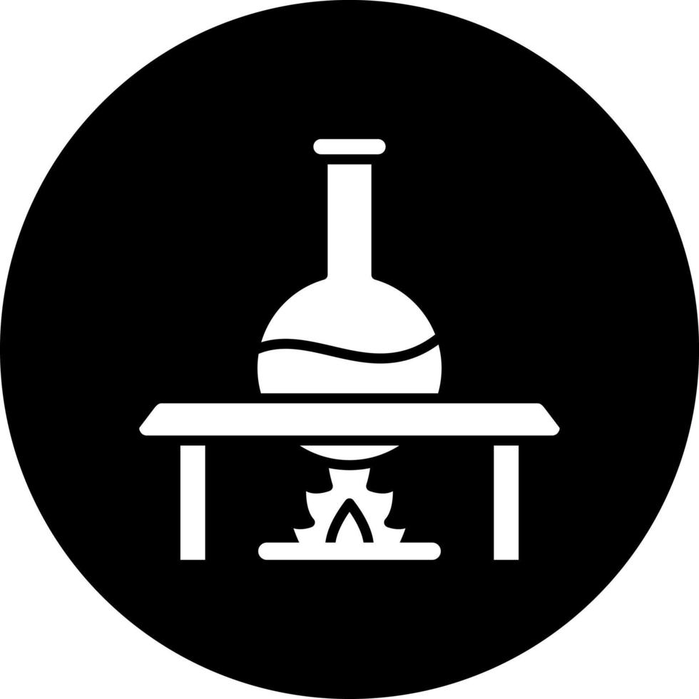 Bunsen Burner Vector Icon Style