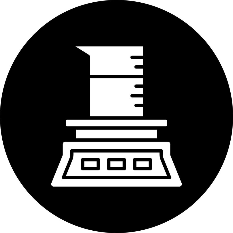 Scale Chemical Vector Icon Style