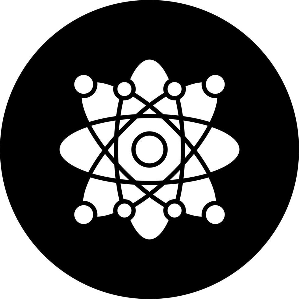 Atom Vector Icon Style