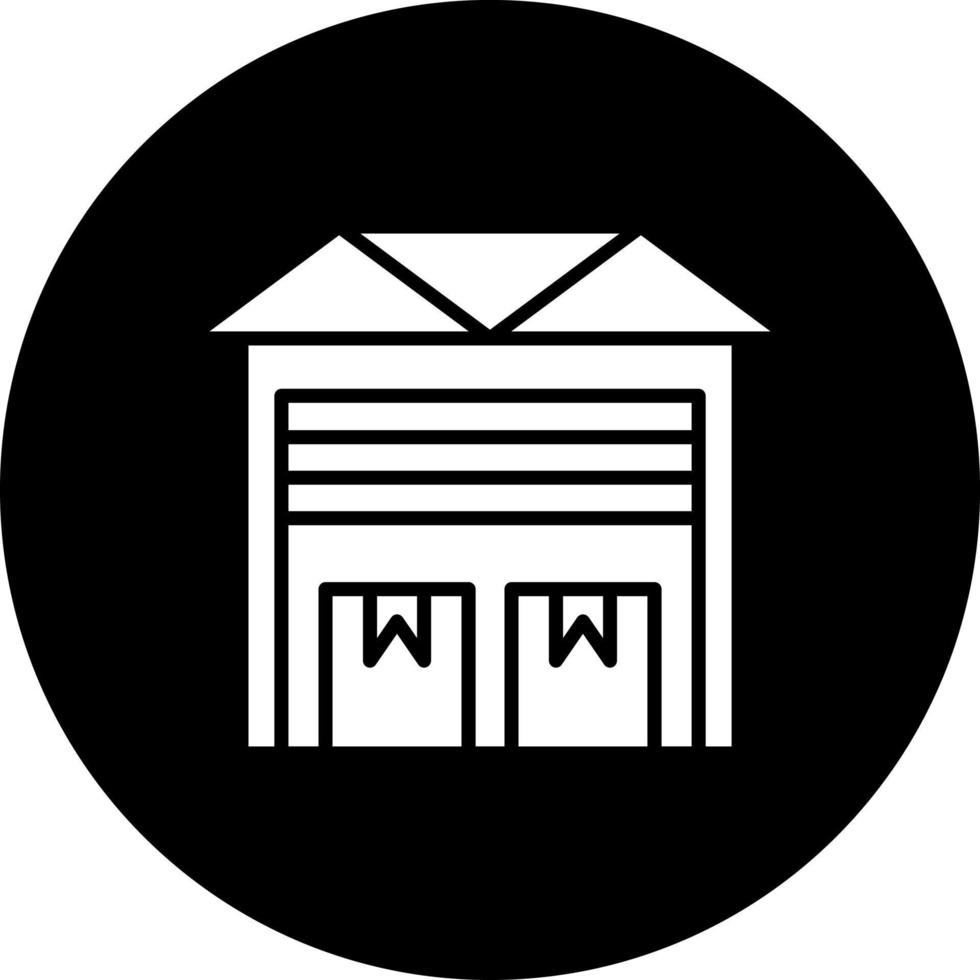 Warehouse Vector Icon Style