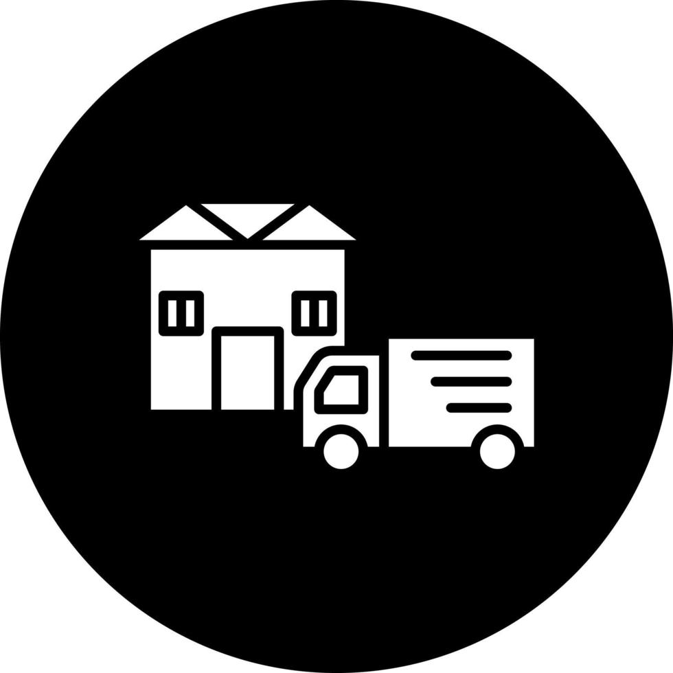 Home Delivery Vector Icon Style