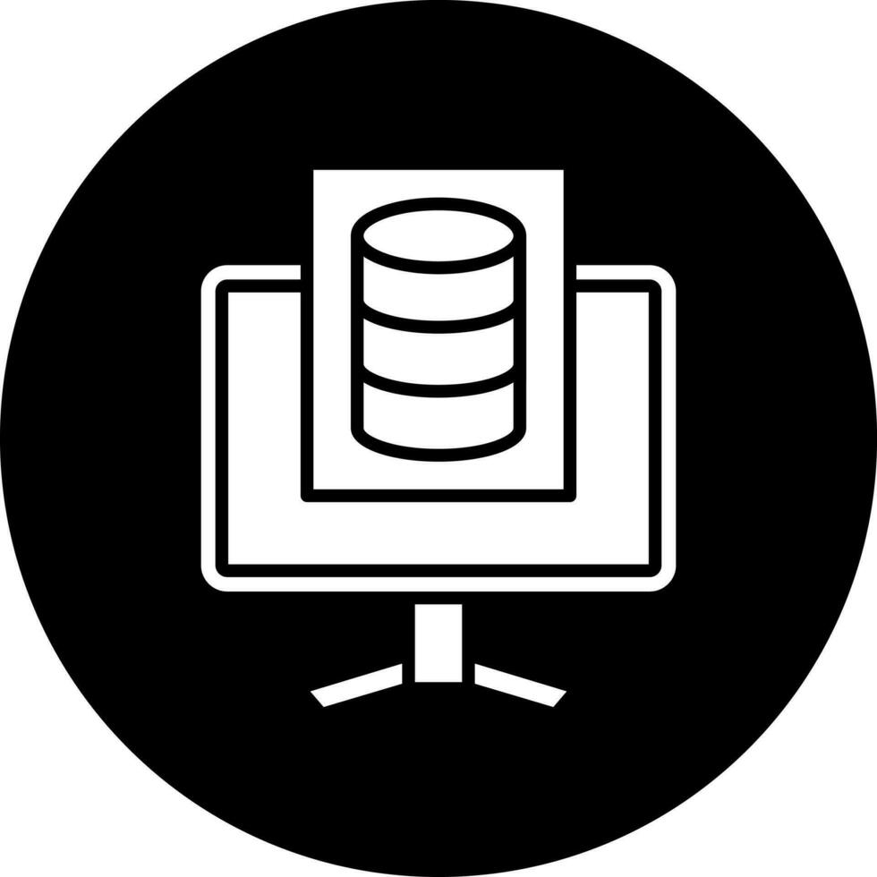 Study Database Vector Icon Style