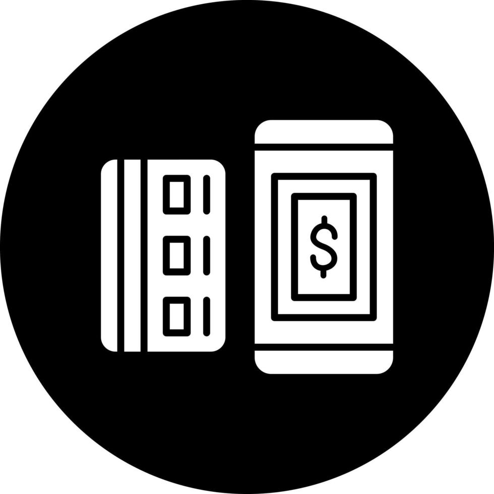 Cashless Payment Vector Icon Style