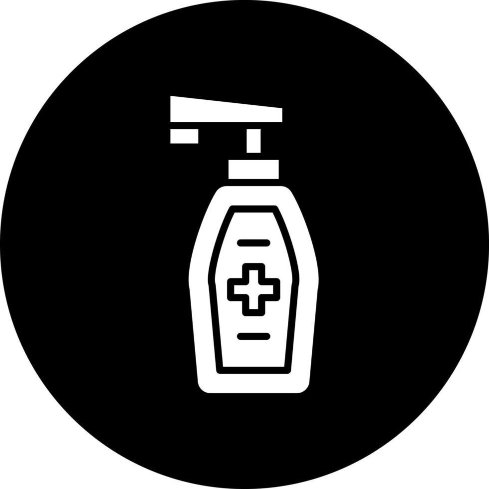 Hand Sanitizer Vector Icon Style