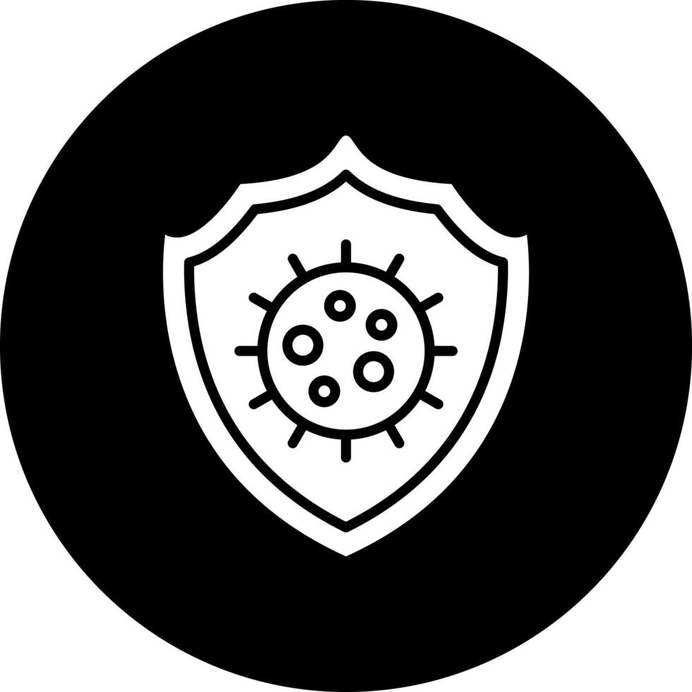 virus proteccion vector icono estilo