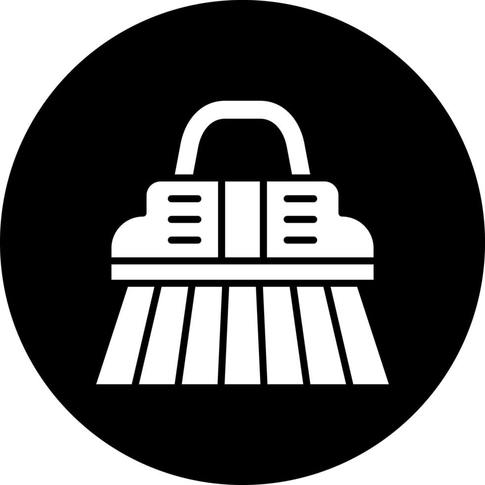 Cleaning Brush Vector Icon Style