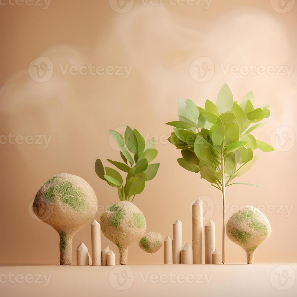 Greening for a Sustainable Future Reducing CO2 Emissions through Renewable Energy for a Healthier Ecology and a Cooler Planet on Earth Day photo