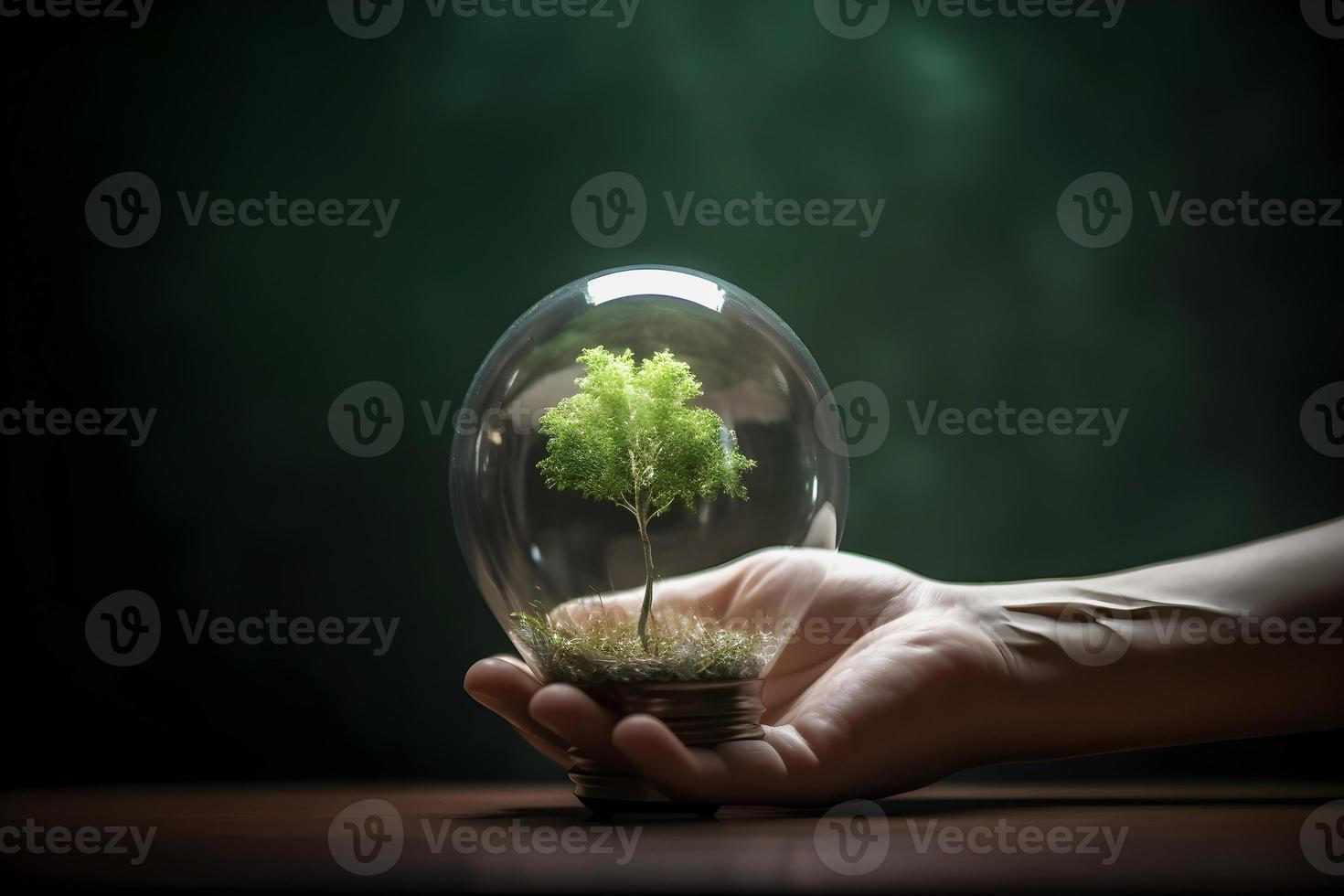 Greening for a Sustainable Future Reducing CO2 Emissions through Renewable Energy for a Healthier Ecology and a Cooler Planet on Earth Day photo