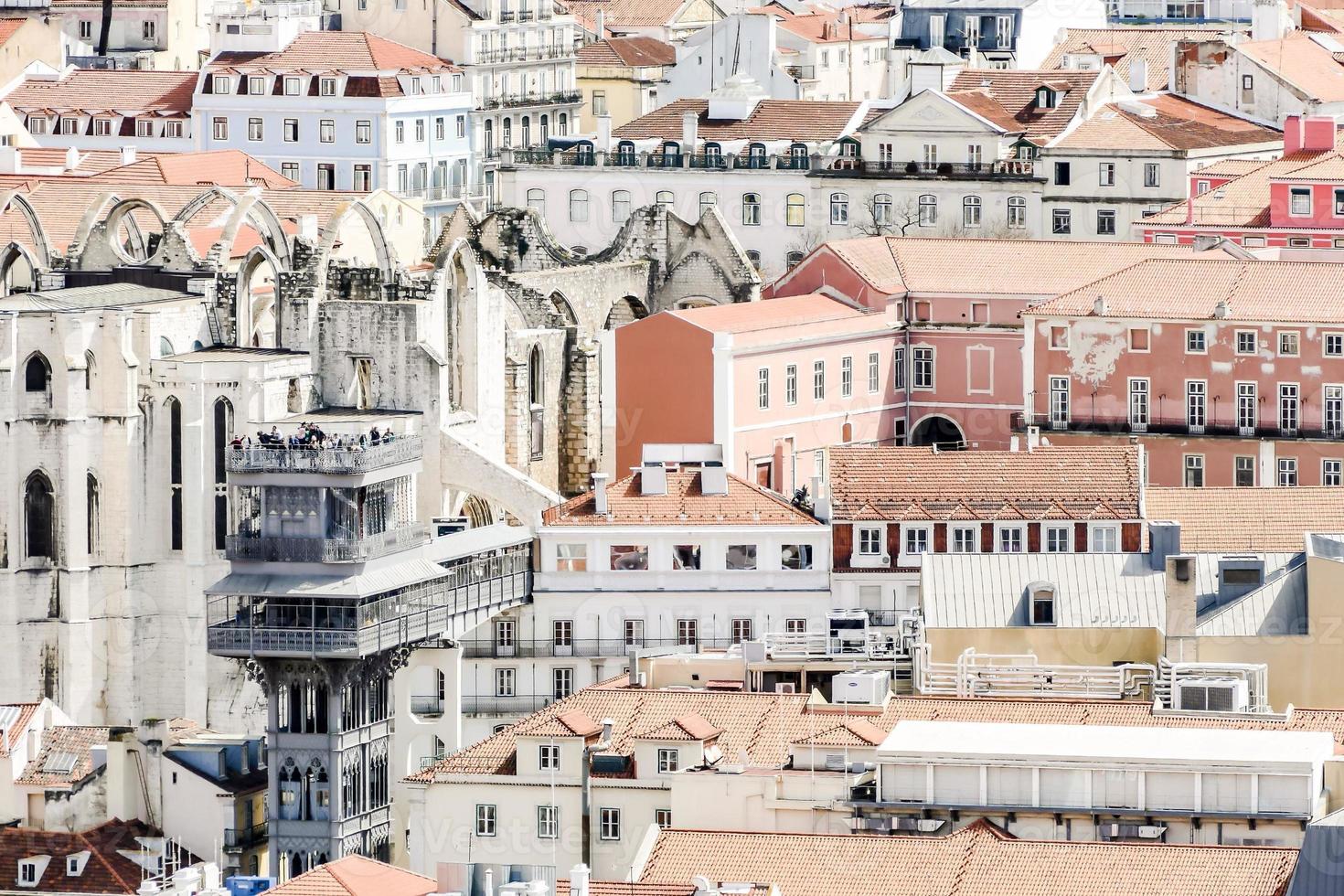 Buildings in the city photo