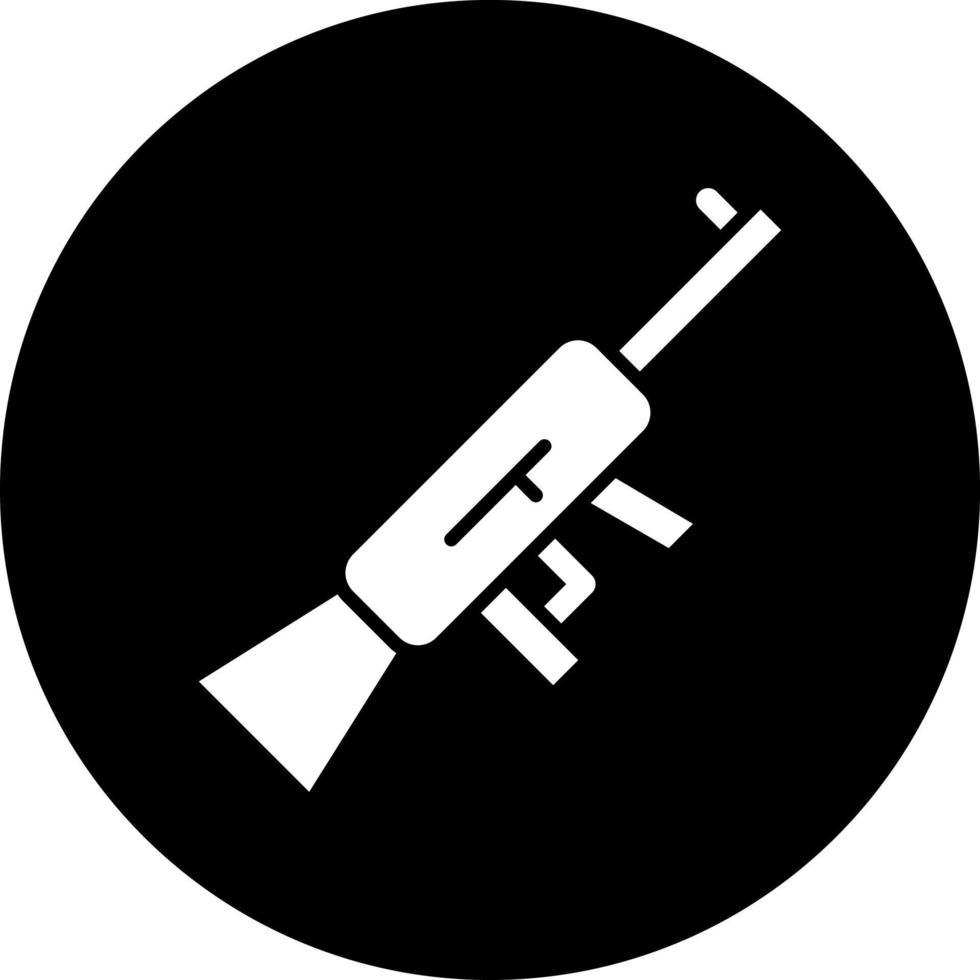 pistola vector icono estilo