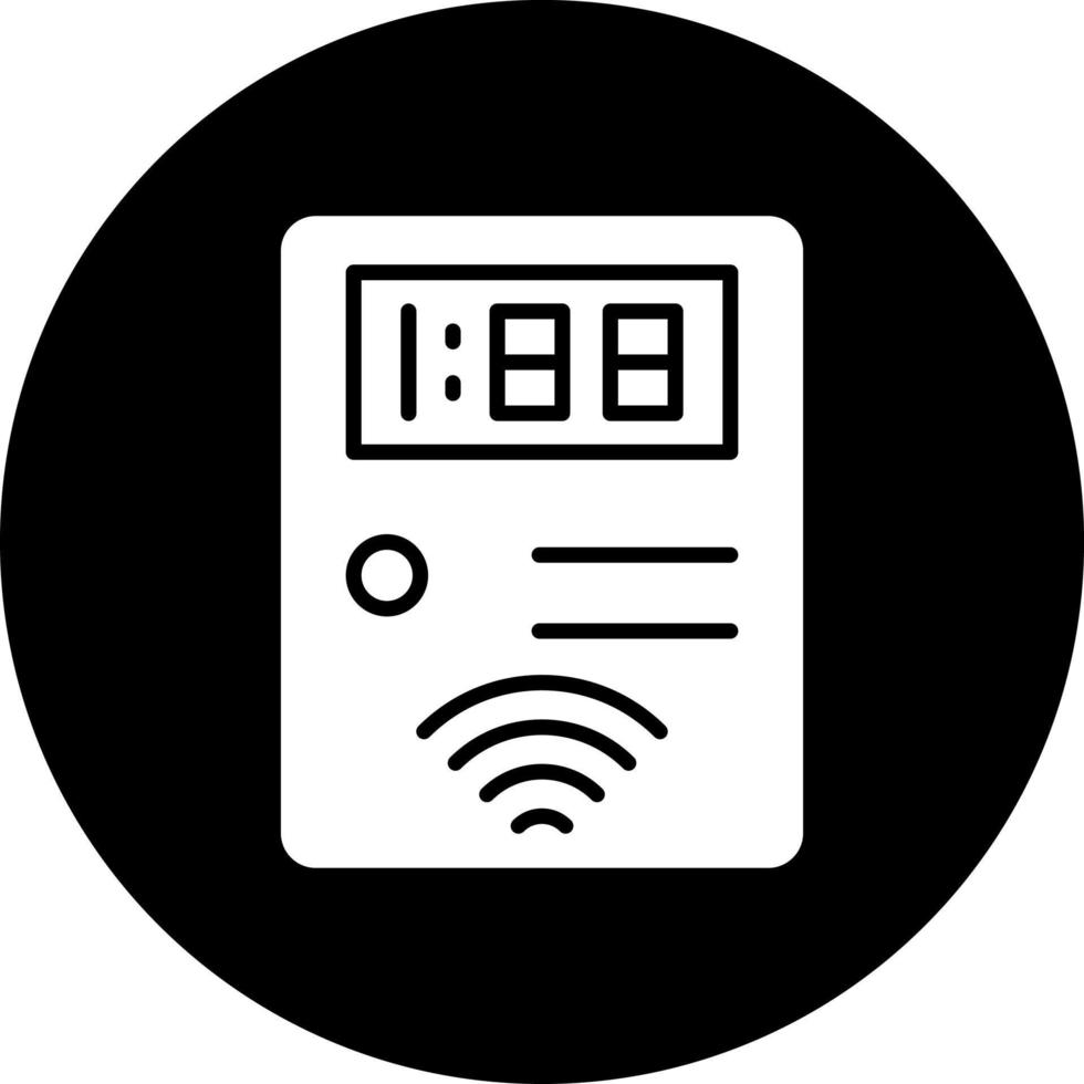 Smart Meter Vector Icon Style