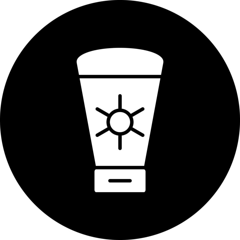Sunscreen Vector Icon Style