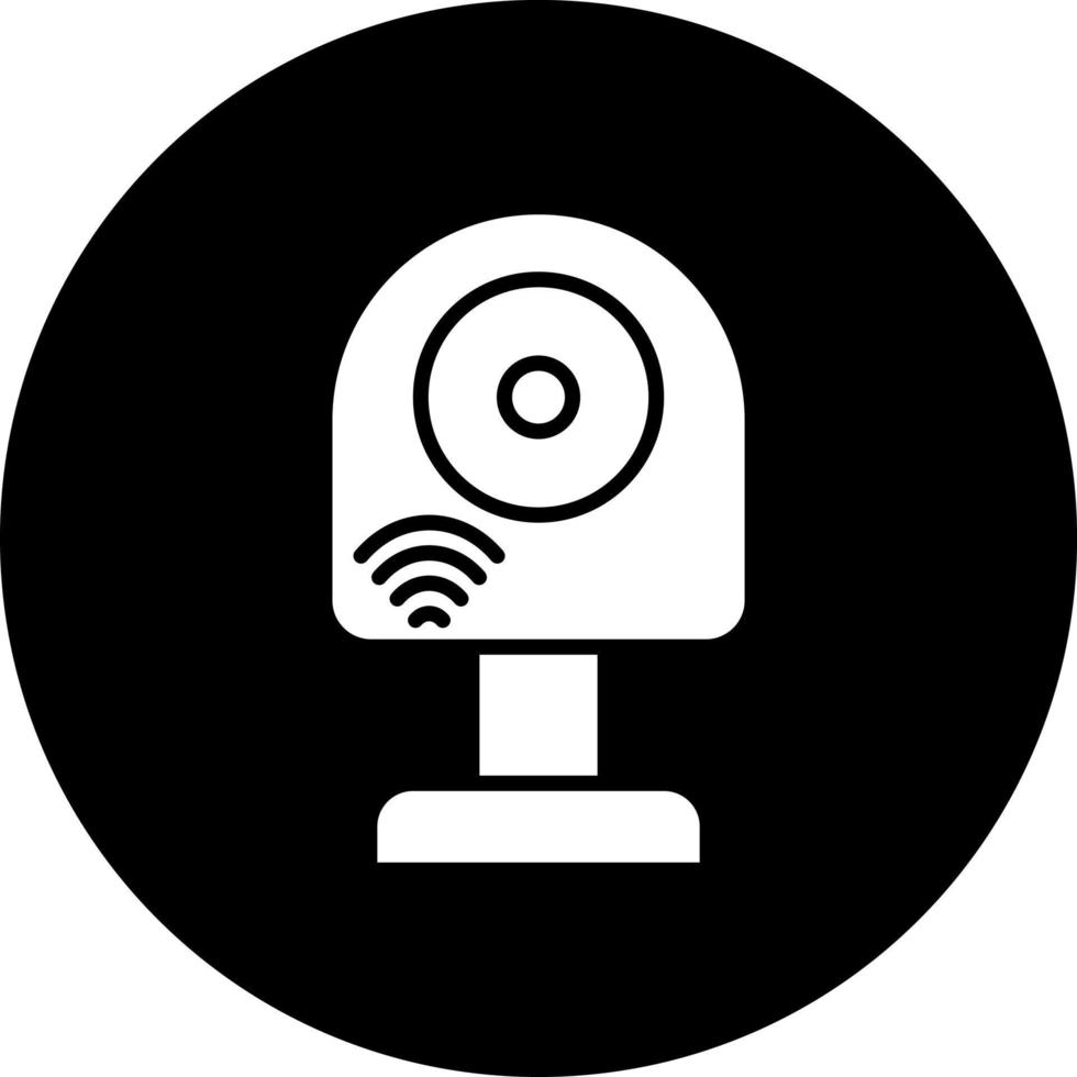 Smart Webcam Vector Icon Style