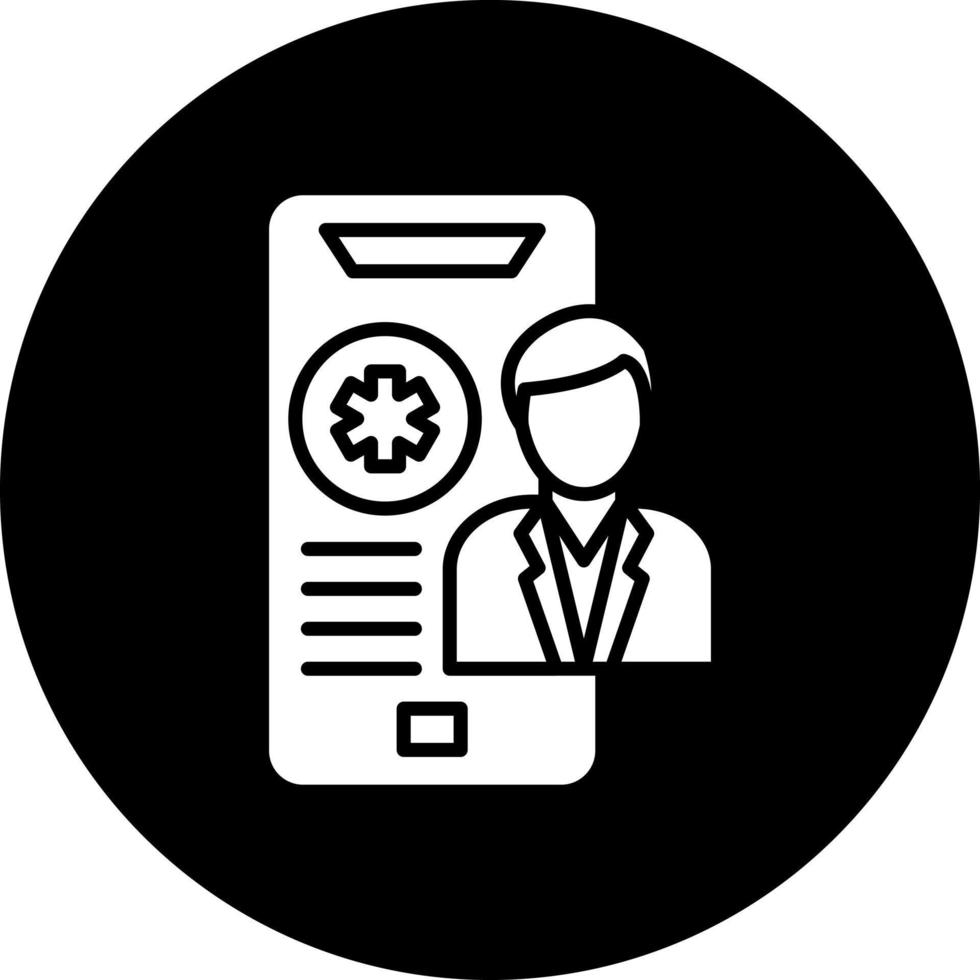 Telemedicine Vector Icon Style