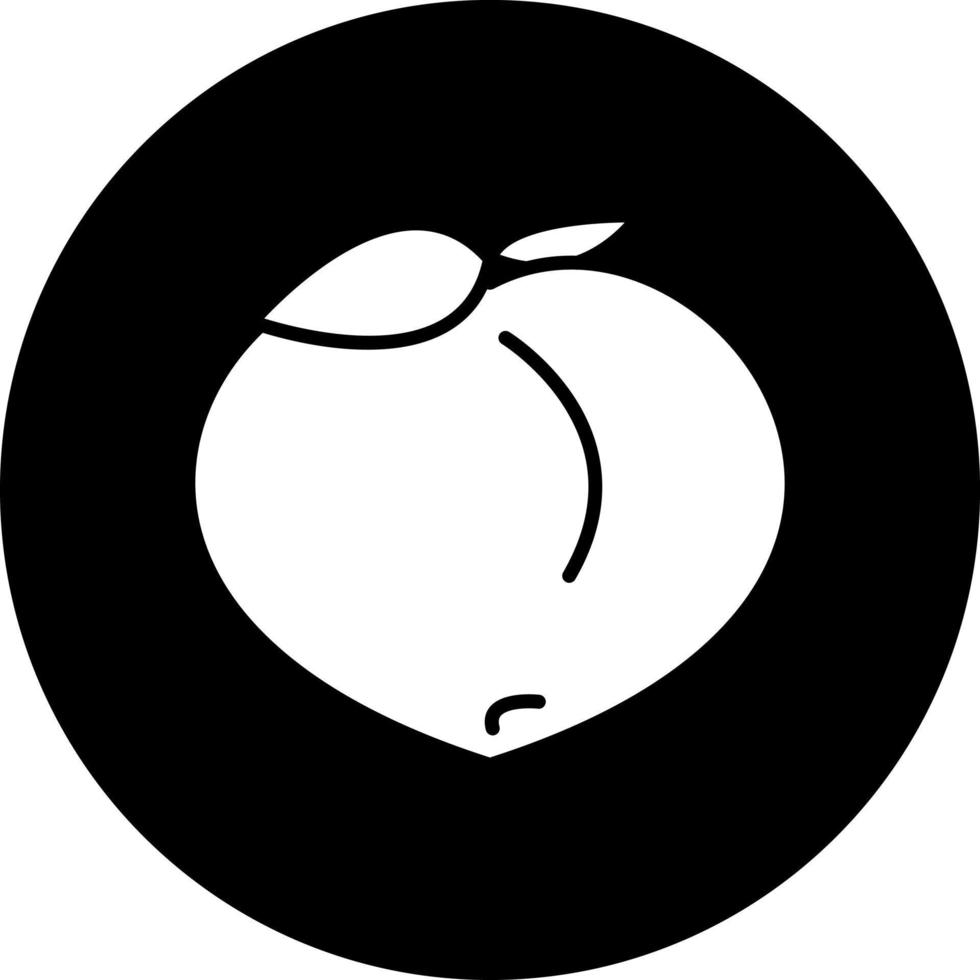 Peach Vector Icon Style