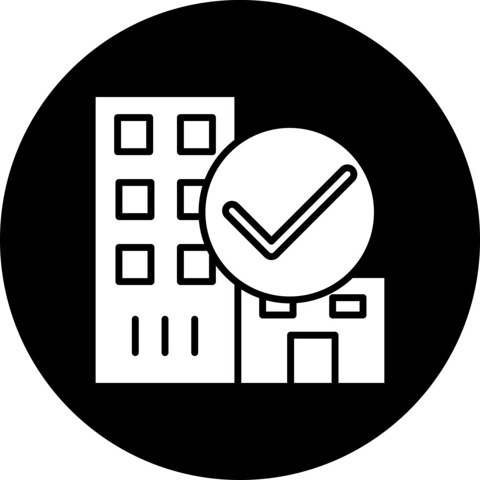 Hotel Availability Vector Icon Style