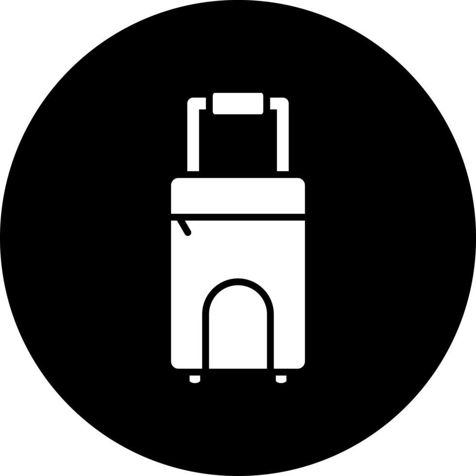 viaje equipaje vector icono estilo
