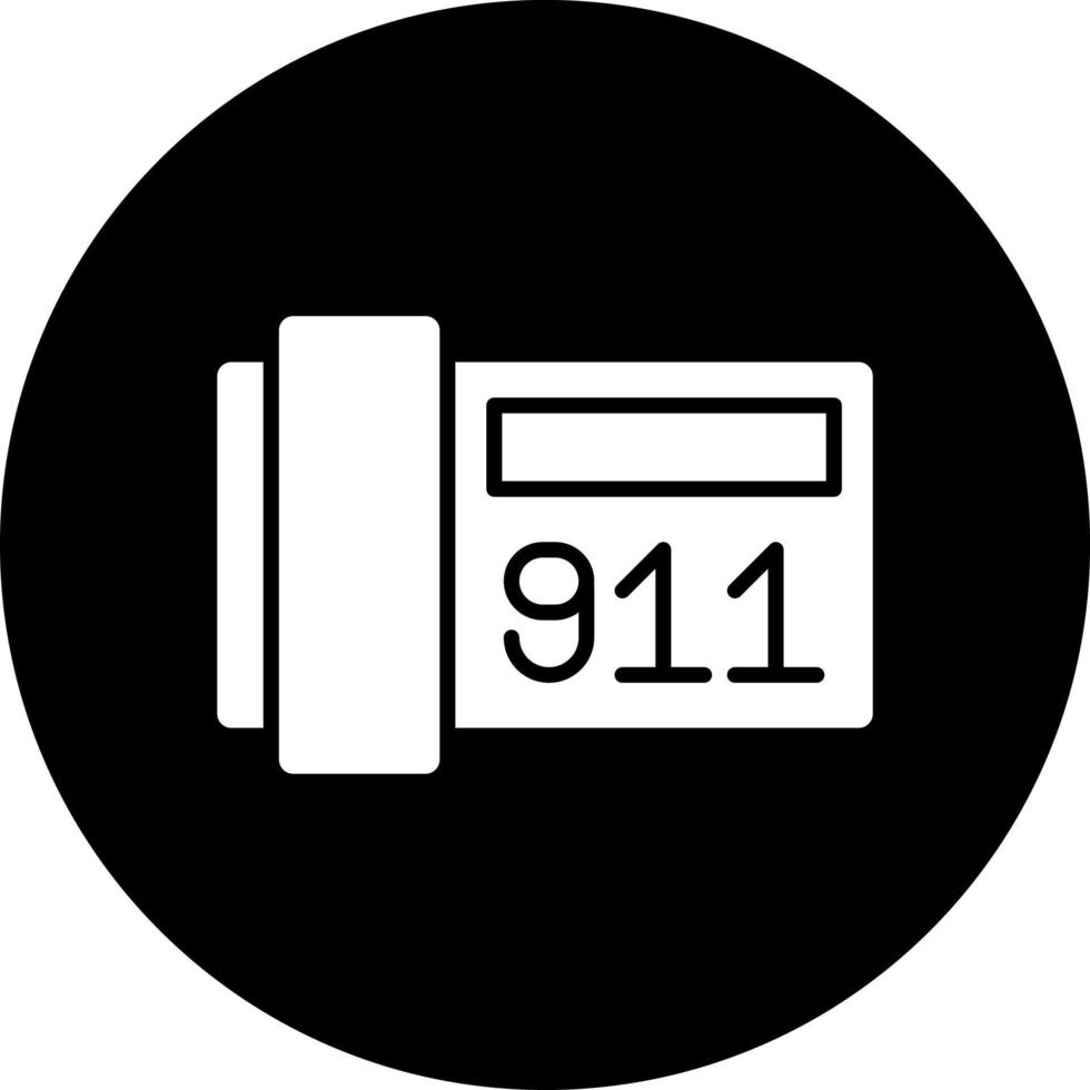 911 Vector Icon Style