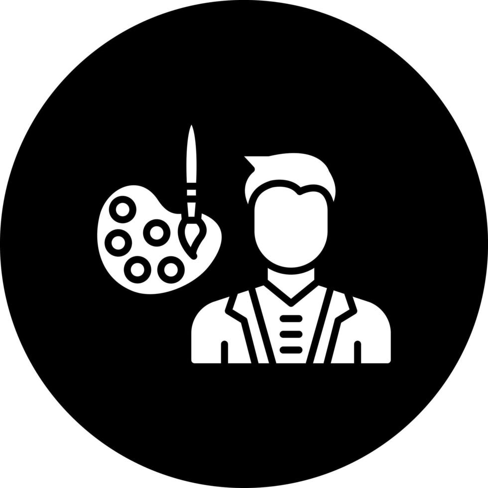 Conservator Male Vector Icon Style