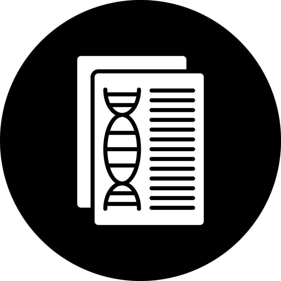 Genetic Data Vector Icon Style