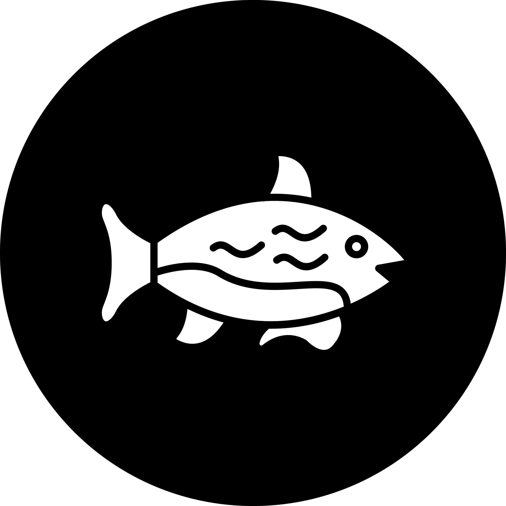 Fish Vector Icon Style 22622715 Vector Art at Vecteezy