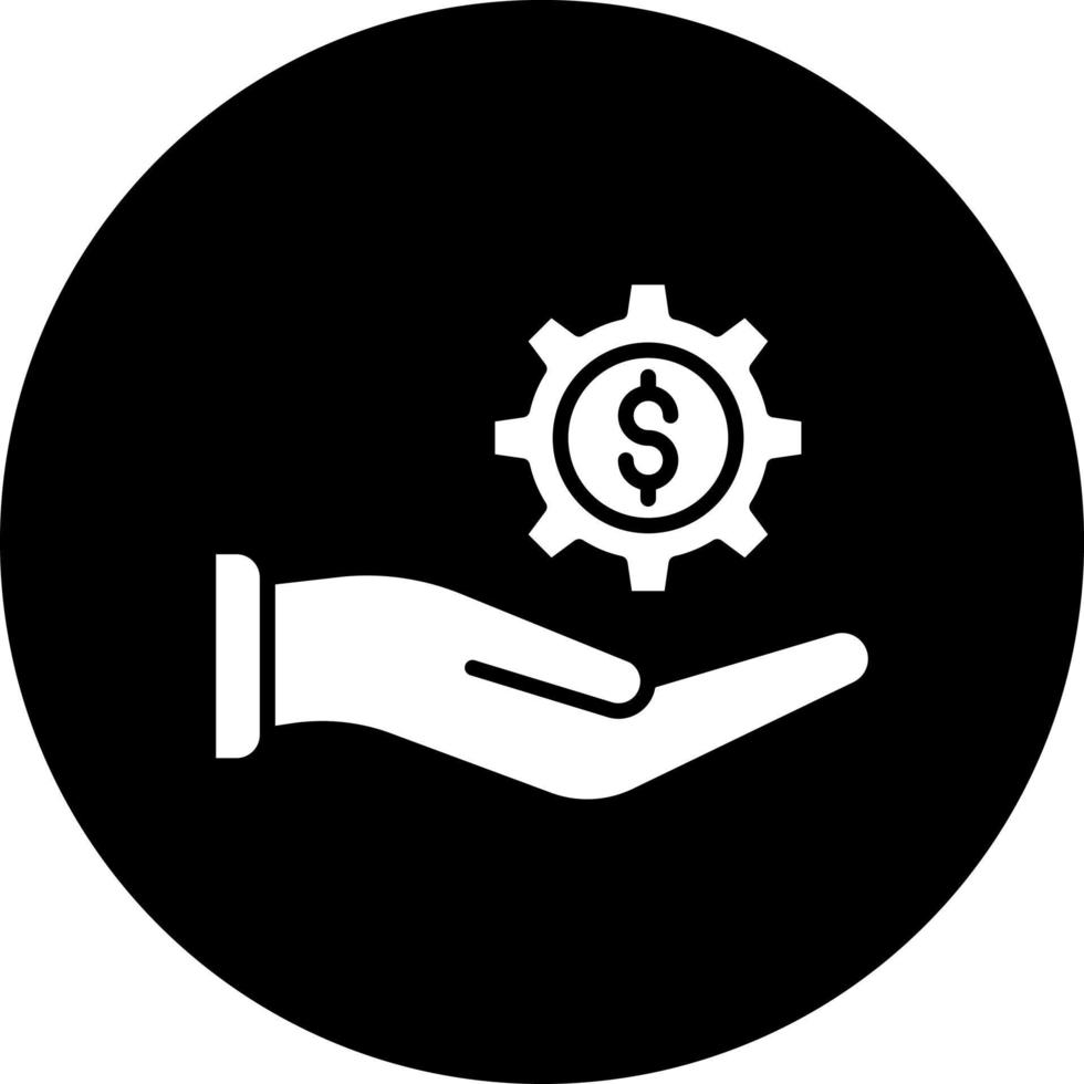 Income Settings Vector Icon Style