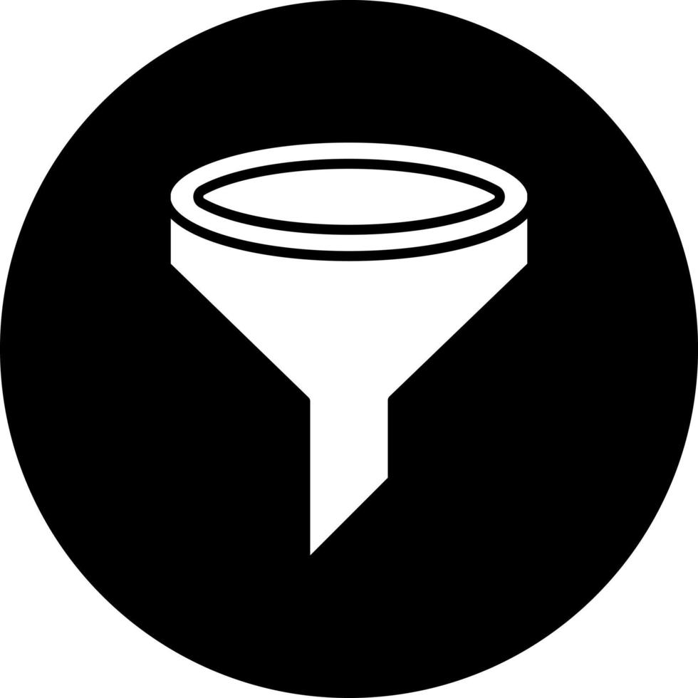 Funnel Vector Icon Style 22622779 Vector Art at Vecteezy