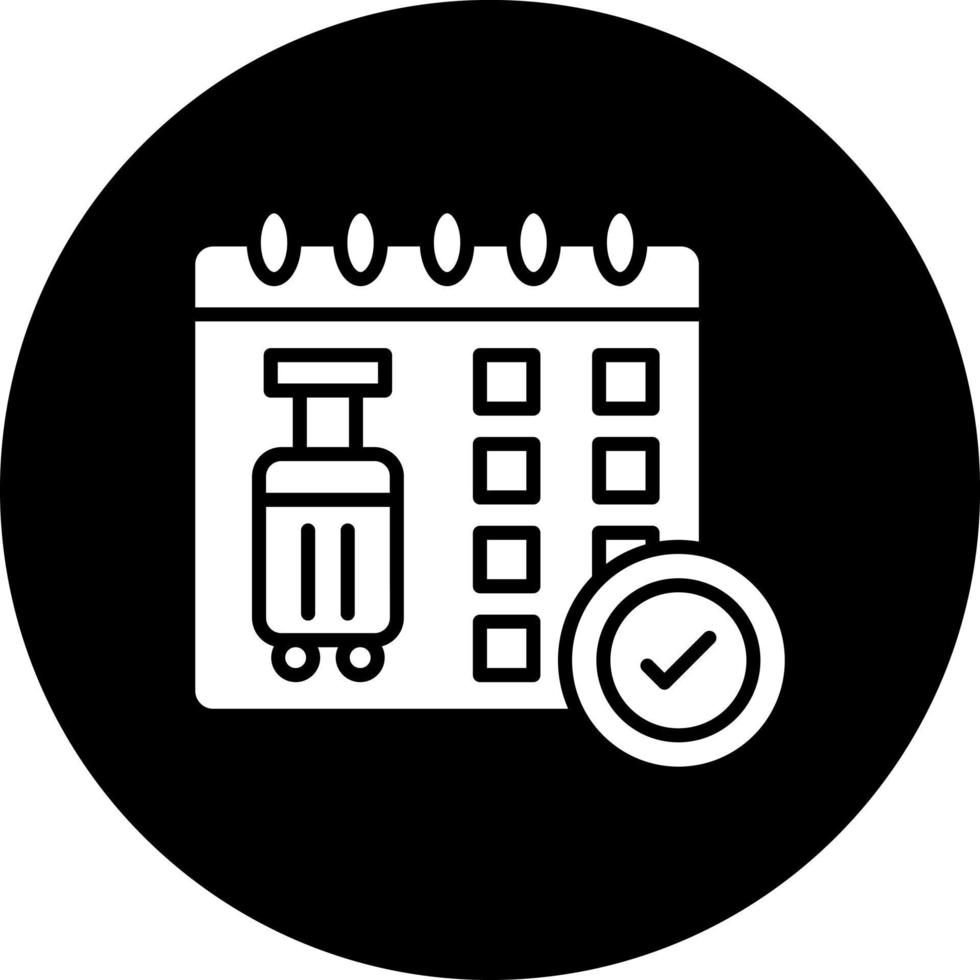 Reservation Vector Icon Style