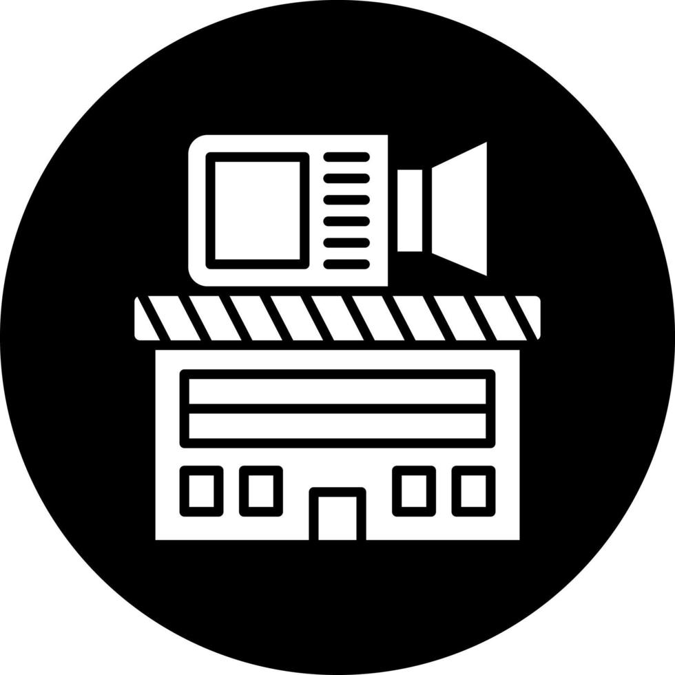 película estudio vector icono estilo