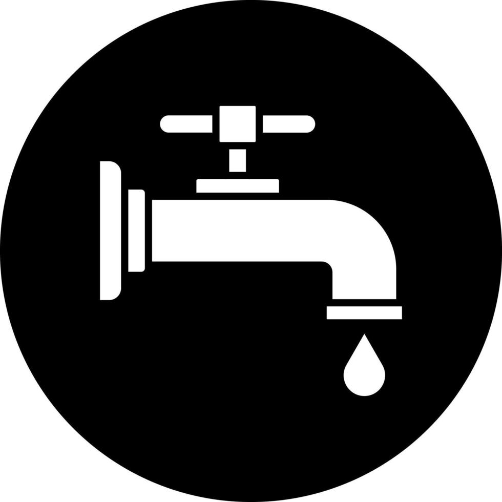 Faucet Vector Icon Style