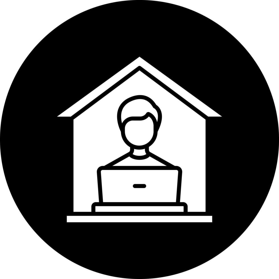 Home Office Vector Icon Style