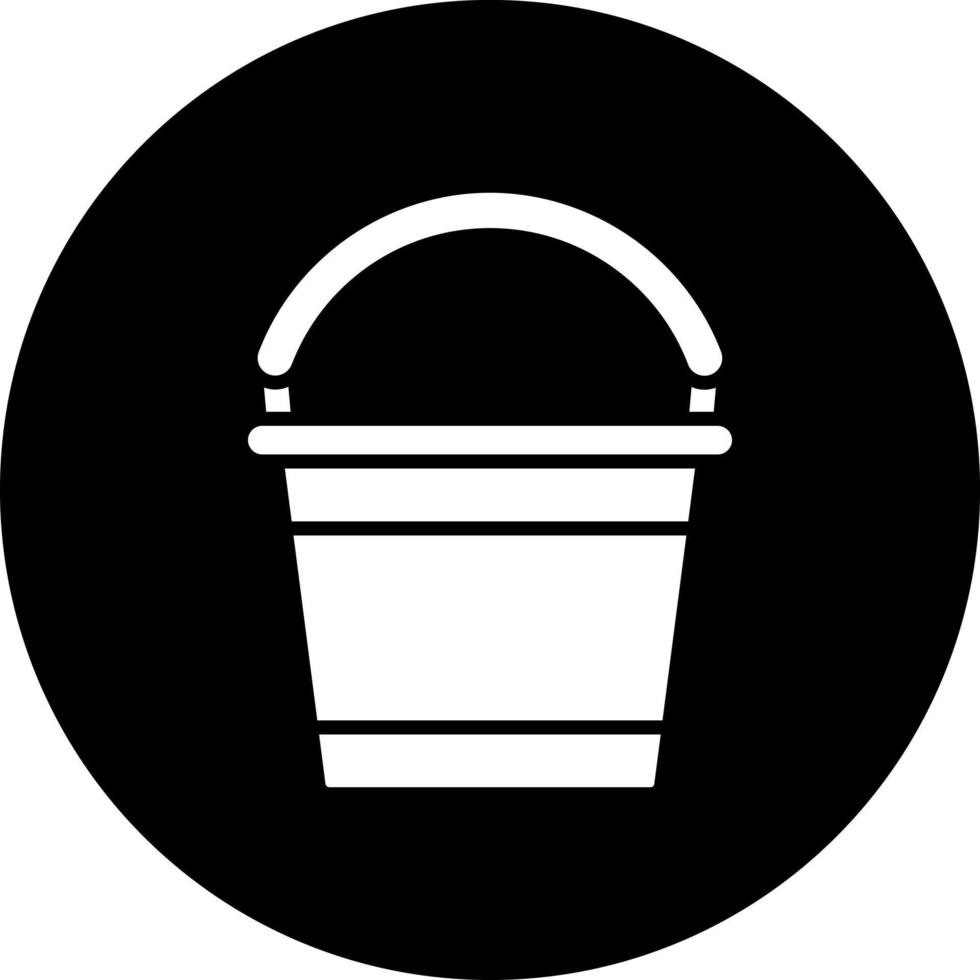 Bucket Vector Icon Style