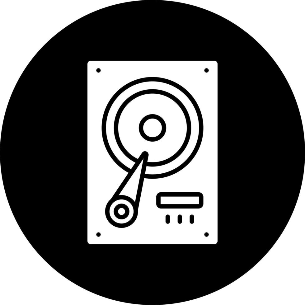 Hard Drive Vector Icon Style