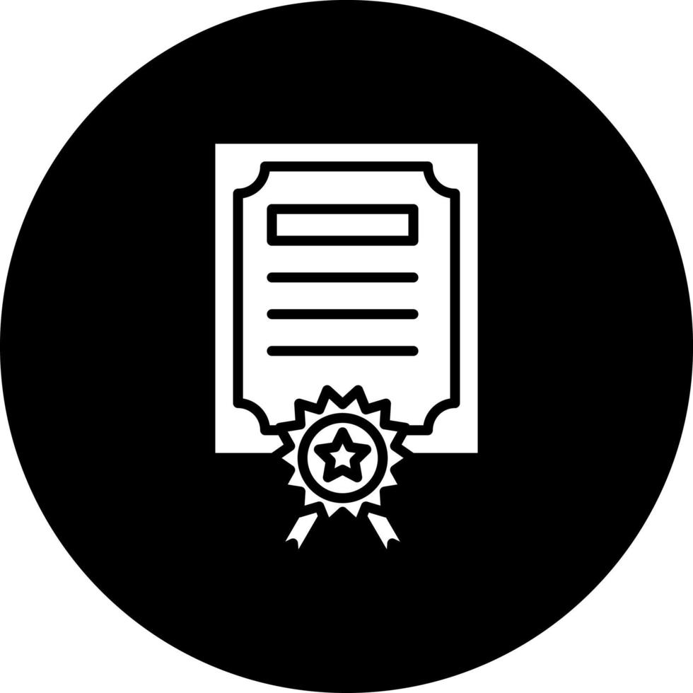 diploma vector icono estilo