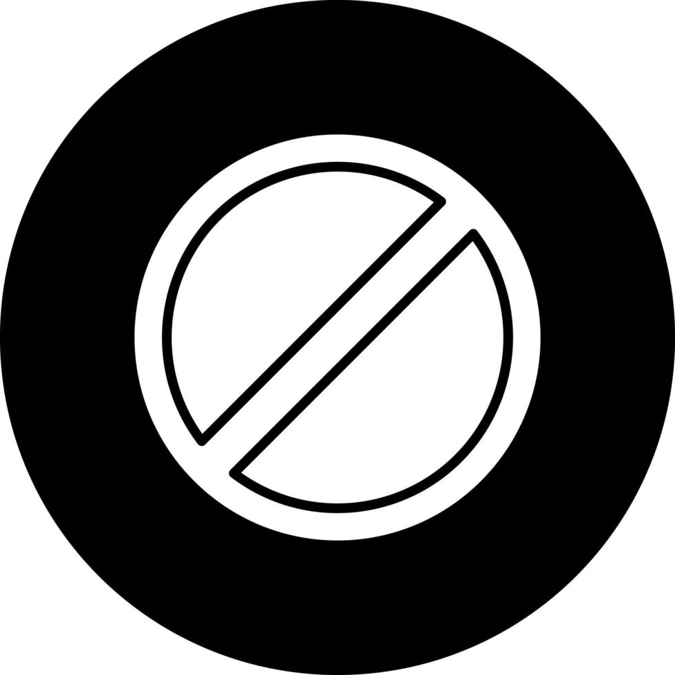 No Vector Icon Style