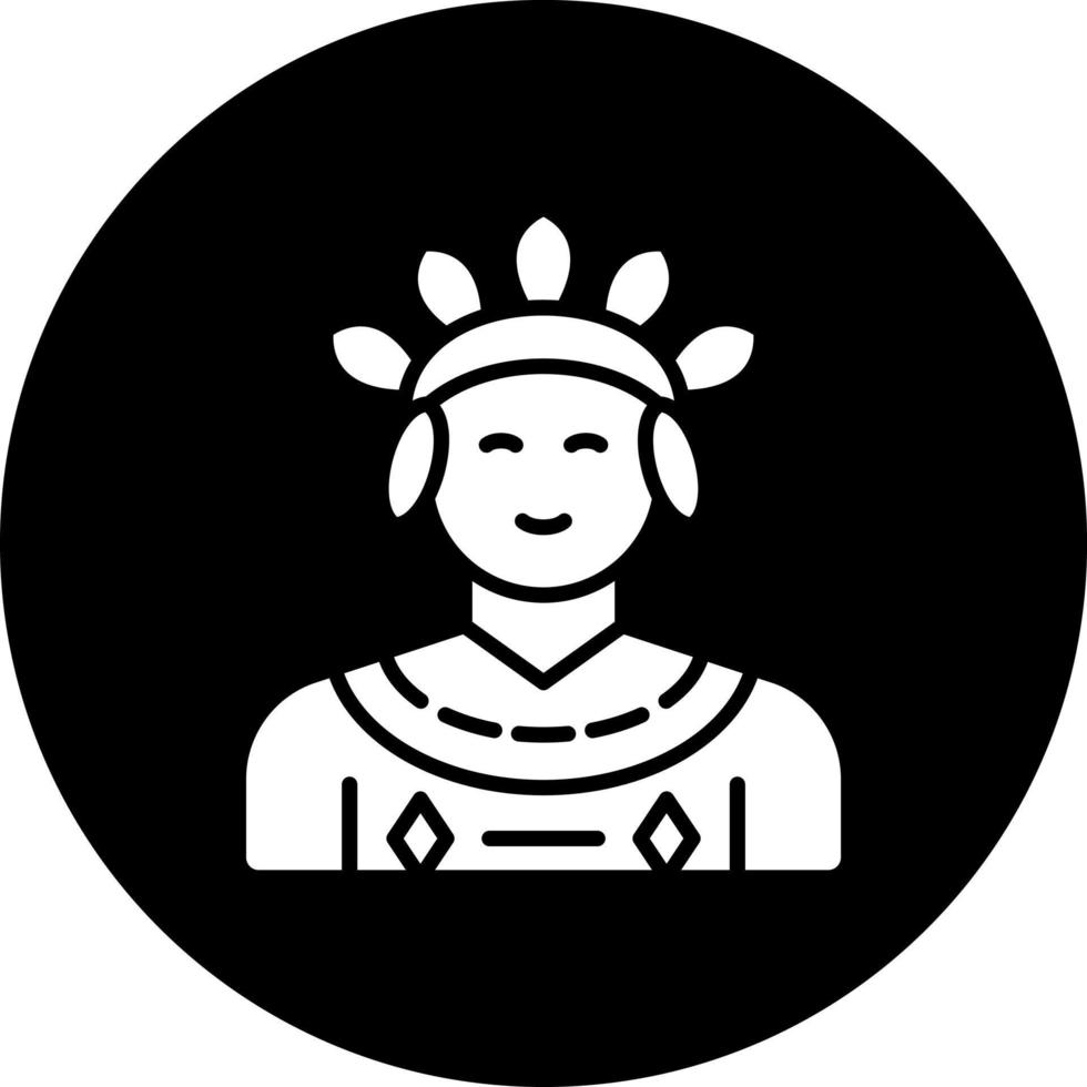 Shaman Vector Icon Style